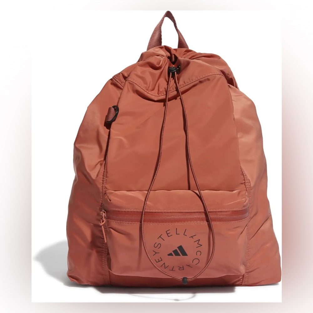 Adidas by Stella McCartney Rust Drawstring Backpack